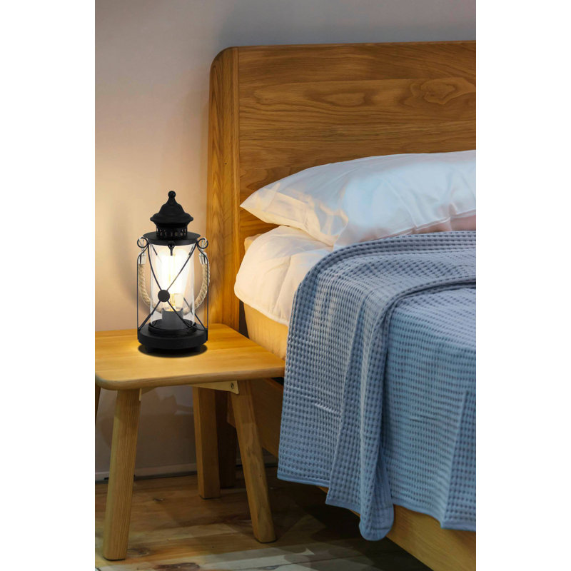 Scofield Metal Novelty Lamp, Black