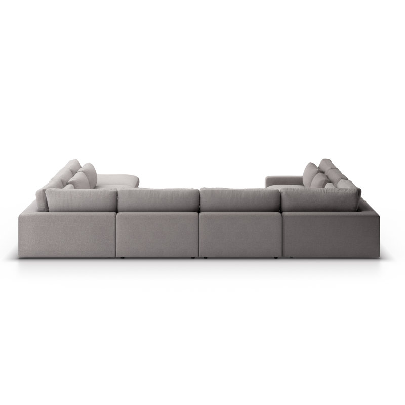 Bloor Modular Sectional, Chess Pewter