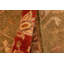 Tapis oriental brun clair / rouge en laine noué à la main 8 pi 2 po x 9 pi 1 po Dorn