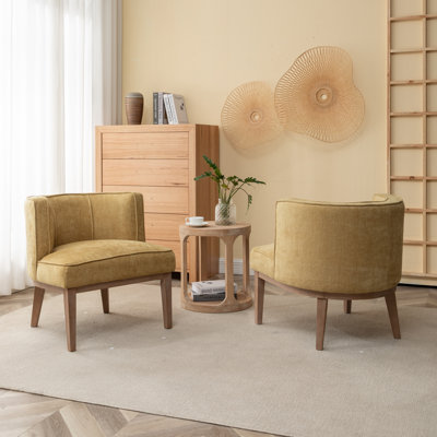 Karoll Upholstered Barrel Chair