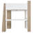 Full Loft Bed With Built-In Desk&Bookshelf-638038629