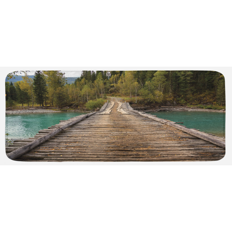 Tapis de cuisine paysage