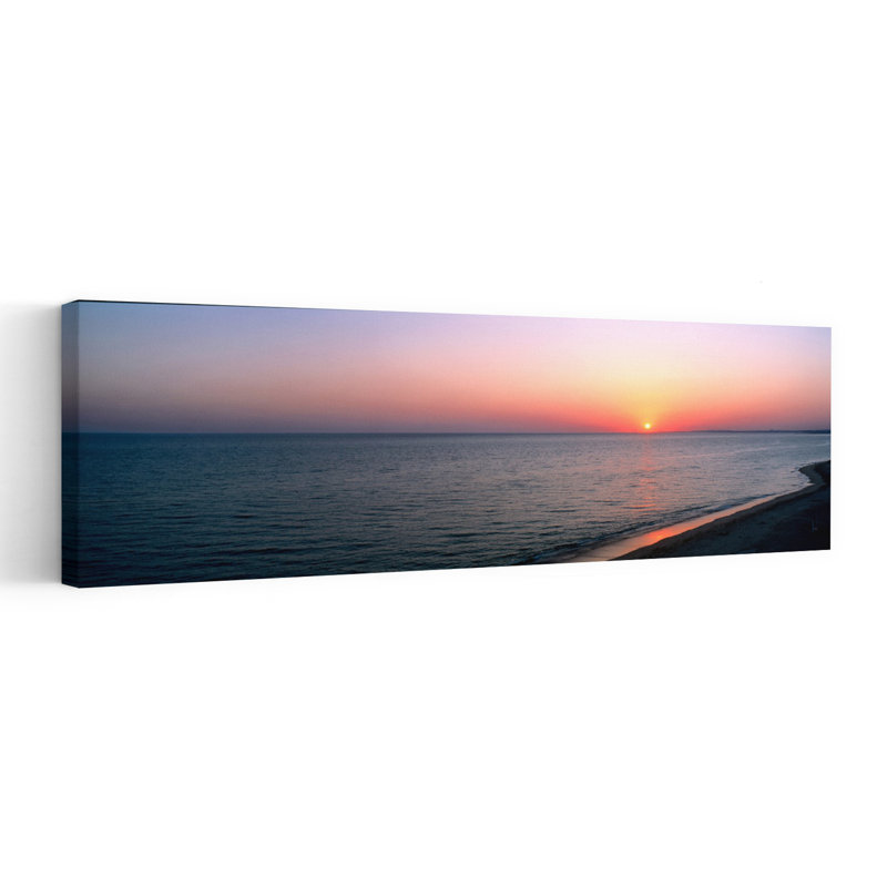 «Seascape The Algarve Portugal Peaceful Serene Tranquil Coastal Art mural», H 12 po x l 36 po