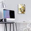  'Flock Of Flowers 1' by Design Fabrikken Acrylic Glass Wall Art, 12" x 16"