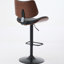 Tabouret pivotant à hauteur de comptoir Rosanne-121107399