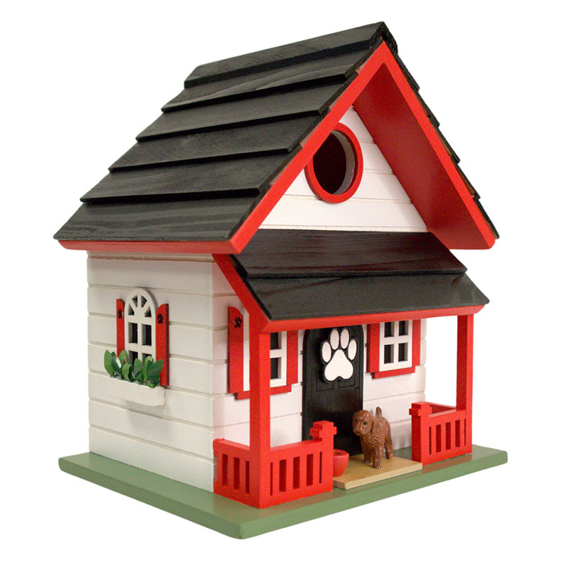 Bow Wow Birdhouse, Red