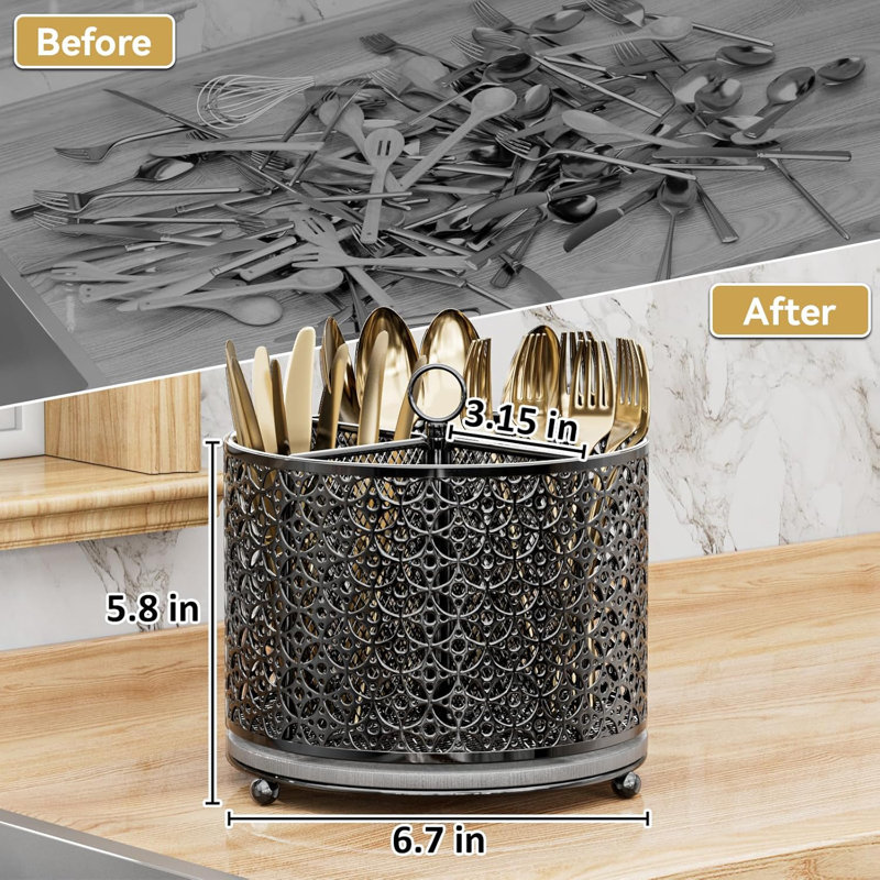 Rotating Cutlery Rack