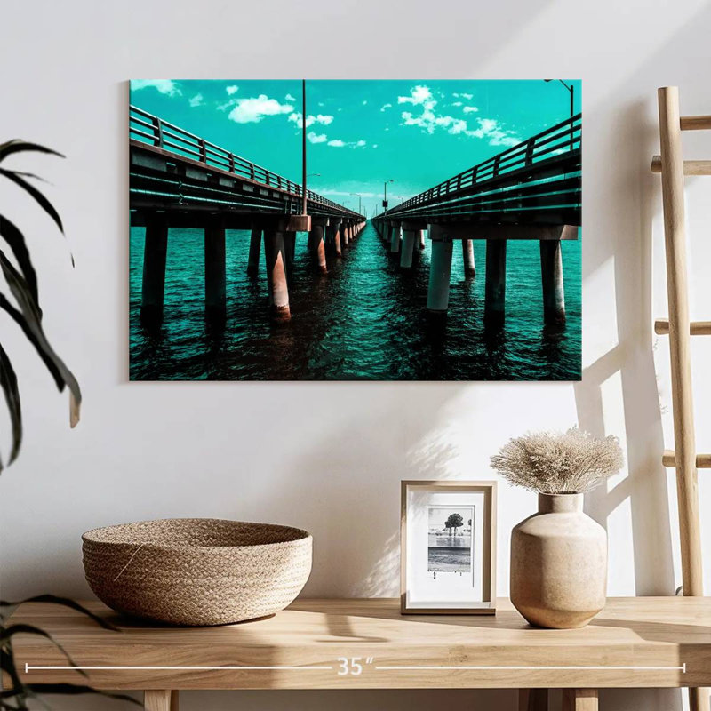 Lilie Chesapeake Bay Bridge Retro, H 16 po x l 24 po