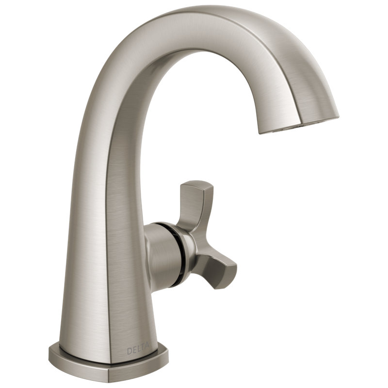 Single Handle Bathroom Faucet, Lumicoat  Stainless