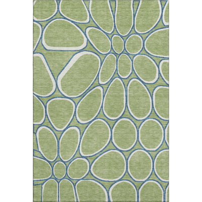 Premium Machine Washable Cossette AMF1041 Circles Rug