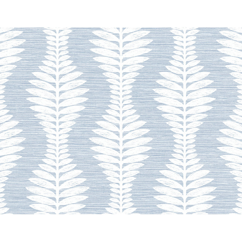 Vinyl Wallpaper Roll, Light Blue