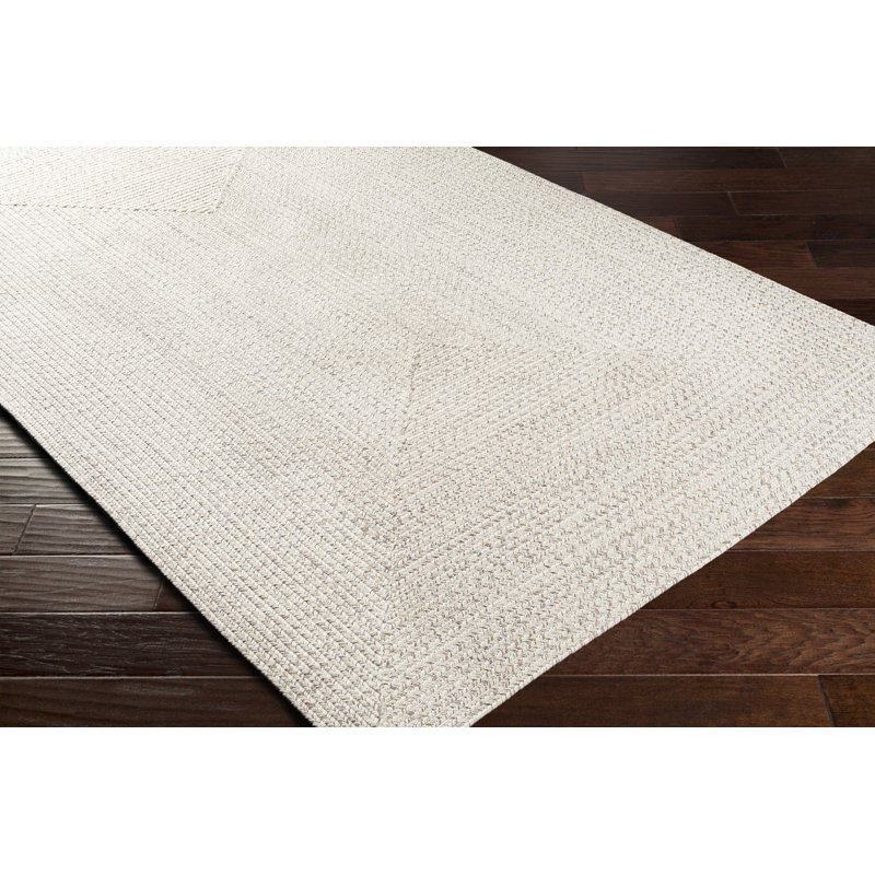 Tapis crème intérieur / extérieur Leroux, Rectangle de 3 pi x 5 pi