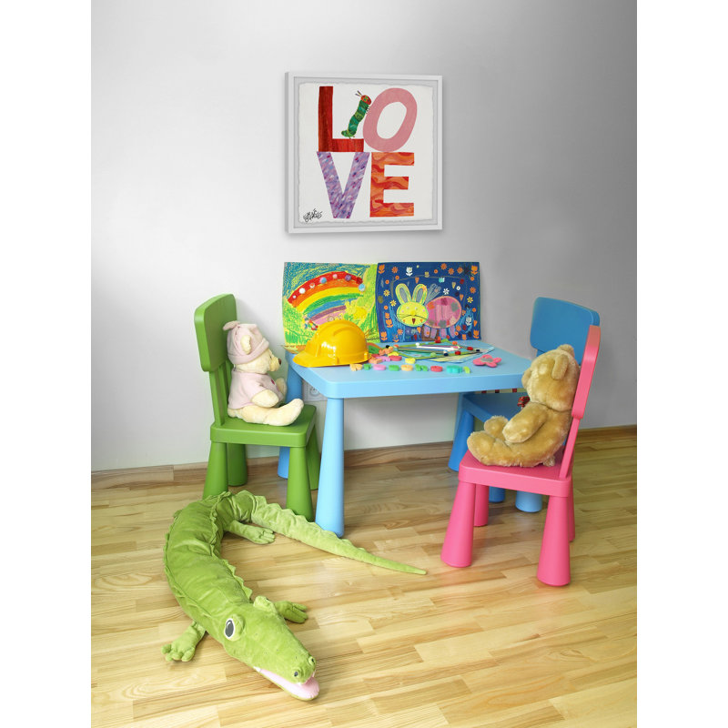 Wes Wes Love Caterpillar - Print, 41cm H x 41cm W