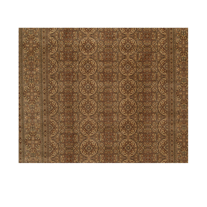 Hand-Knotted High-Quality Gold Area Rug