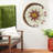 Metal Indoor Outdoor Sun and Moon Home Copper Wall Decor with Stars