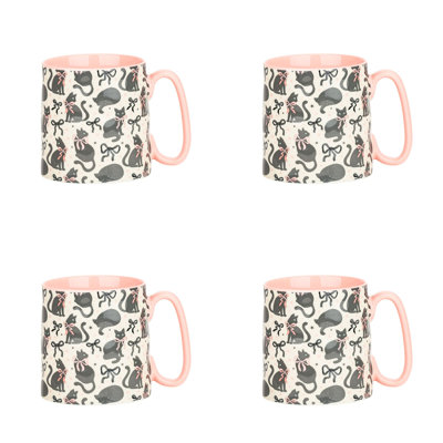 10 Strawberry Street Bella Black Cat Bows