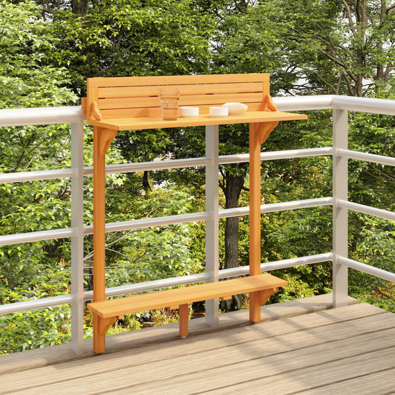 Table de balcon en bois Brilee