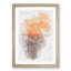 Orange Sunset Abstract Framed Print-56868005-56868007