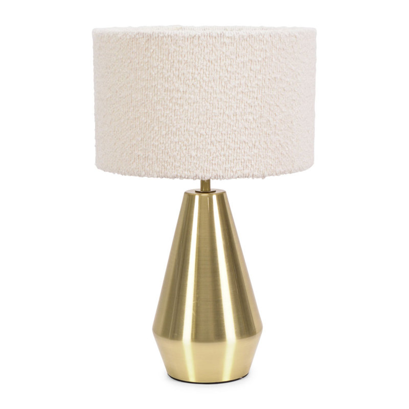 Metal Table Lamp, Gold
