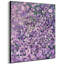 Très grande reproduction d'art sur tissu - Lavande mauve et rose éclatement de fleurs pour une décoration de salon ou de chambre à coucher - «Assemblage requis du cadre (cadre non fini)»-105075801