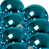 Aqua Turquoise Shiny