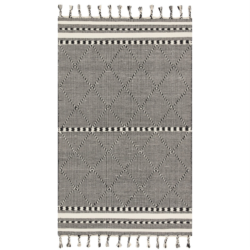Ainesh Wool Indoor / Outdoor Rug, Rectangle 5' x 7'6"