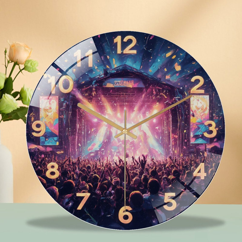 Horloge murale 12 po