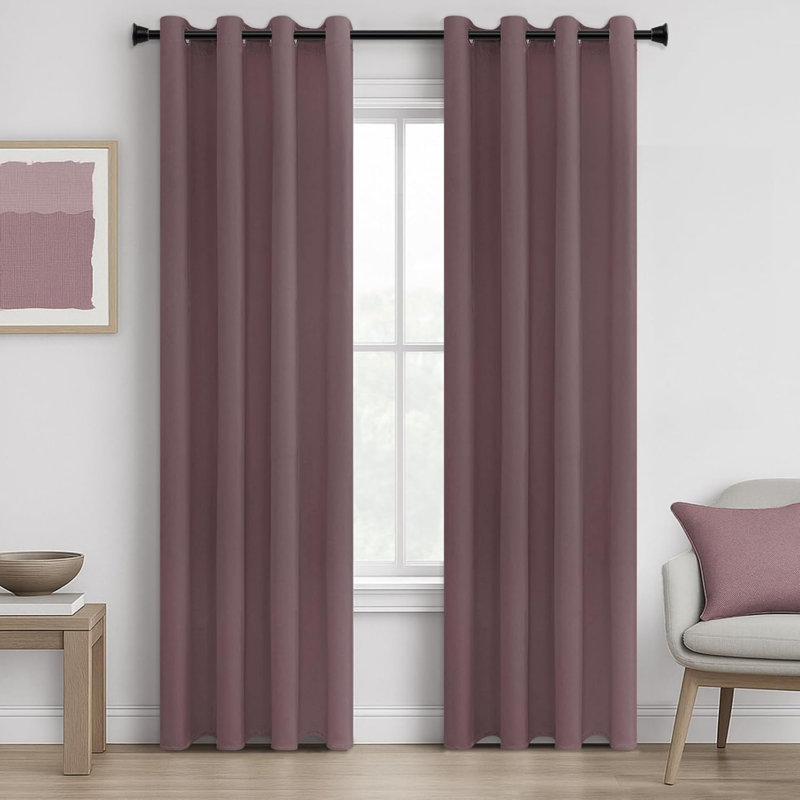 Room Darkening Curtain Panel Pair