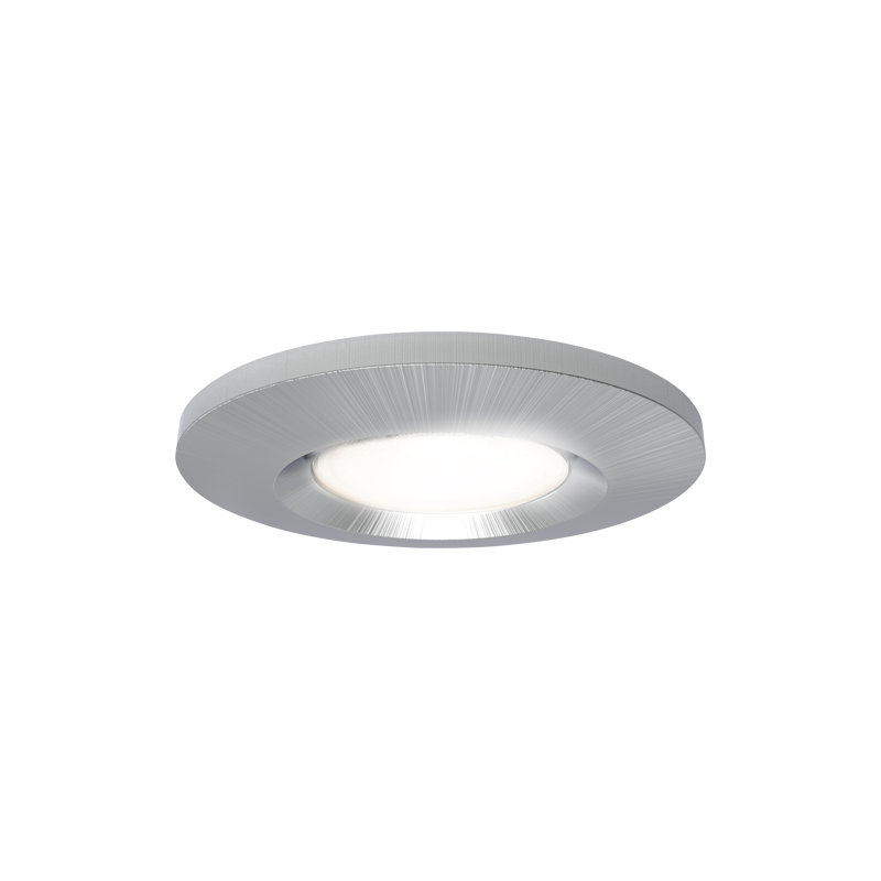 Fire-Rated Indoor Downlight (Satin Chrome) LED integrated Spotlight with IP65 Rating - 4L1/2003