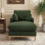 Chaise longue en tissu velours Searle Pierre-269378993