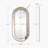 Pula Metal Flat Wall Mirror
