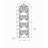 Bookshelf, Bookcase, Etagere, Corner, 4 Tier, 62"h, Office, Bedroom-502531586