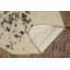 Mini tapis moucheté blanc et brun Lilianna-501705391
