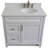 Jema 37 " W Freestanding Standard Free Standing 1 Single Vanity Bathroom Vanity With Quartz Top