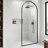 Arden 34" W x 78" H Fixed Framed Shower Screen with 3/8" Clear Glass-77317538