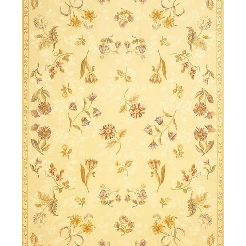 Wool Oriental Area Rug, Rectangle 9' x 12'