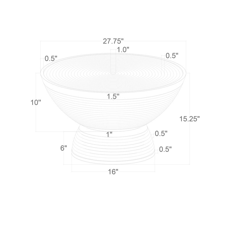 Table basse Isla
