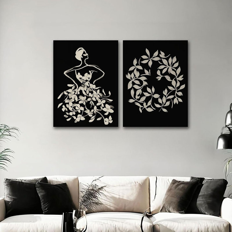 2 Piece Wrapped Canvas Print