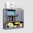 30.74" H Gray Steel Garage Cabinet With Door, Wall - Mounted For Kitchens, Basements, Warehouses, Simple Assembly, Flexible Storage Metal Easy Setup, Arrangement