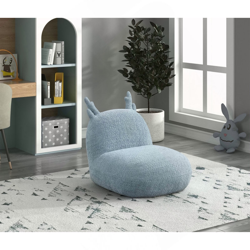 Chaise pour enfants en chenille de l 21,5 po Westino, Blue