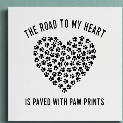 " Paved With Paw Prints "
