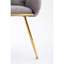 Ensemble de 2 fauteuils avec structure en métal-1735312386