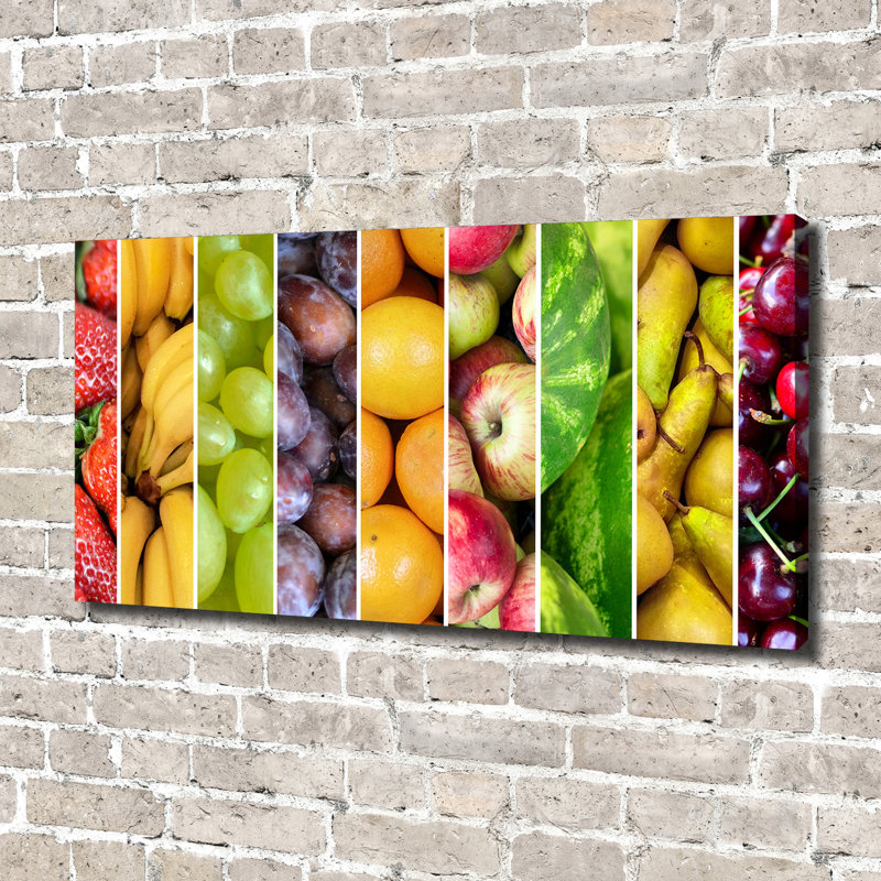 Fruits - No Frame Print on Canvas