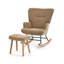Solid Wood and Iron Rocking Chair-280849522-280849529