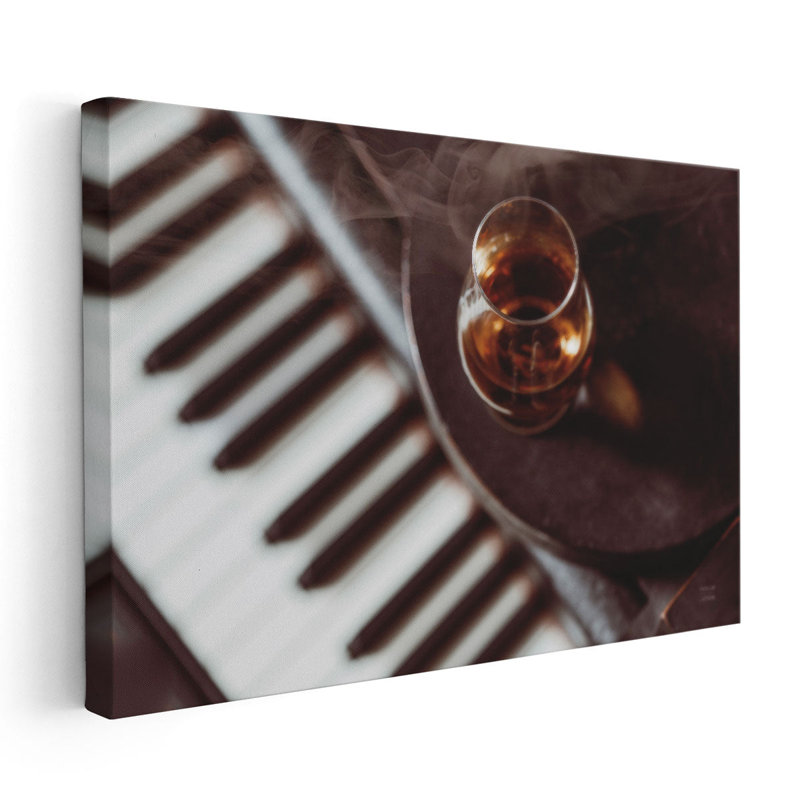 Night Vibes Lounge - reproduction d'art sur toile, H 20 po x l 30 po