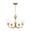Lustre à cinq lumières Miles de Génération Lighting -36830861-36830858-36830838