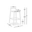 Tabouret de comptoir Sven 26,5