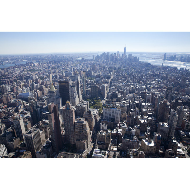 View Of Manhattan - Wrapped Canvas Print, 61cm H x 91cm W