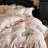 Floral Double-Layer Crinkle Cotton Duvet Cover Set-124974148-124974152
