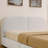 Queen Size Upholstered Bed Frame with Tall Curved Headboard and Wheeled Drawer Storage-441904948-441904949-441904950